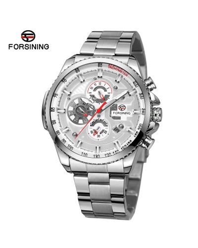 Купити Forsining 6909 Silver-White Купити Forsining 6909 Silver-White