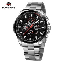 Forsining 6909 Silver-Black-Black