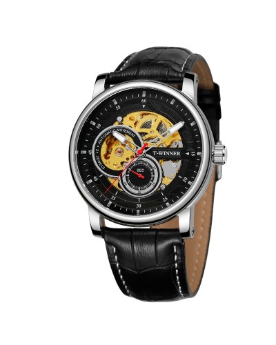 Купити Forsining 8196 Silver-Black Купити Forsining 8196 Silver-Black