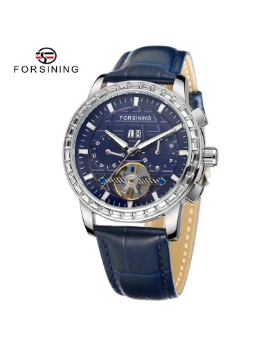 Купити Forsining 6920 Silver-Blue