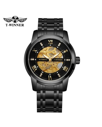 Купити Forsining 8241 All Black Steel Купити Forsining 8241 All Black Steel