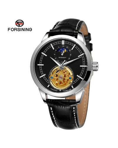 Купити Forsining 8197 Silver-Black Купити Forsining 8197 Silver-Black