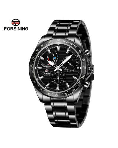 Купити Forsining 6915 All Black Steel Купити Forsining 6915 All Black Steel