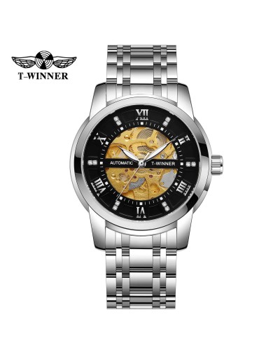 Купити Forsining 8241 Silver-Black Купити Forsining 8241 Silver-Black
