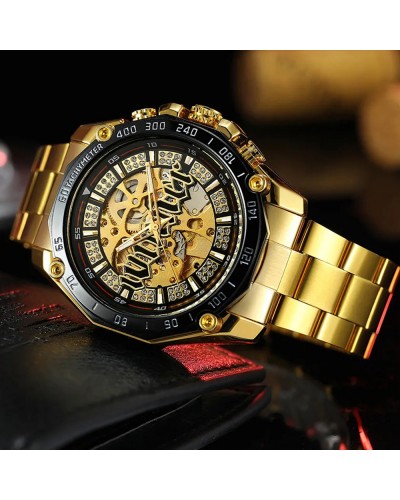 Купити Forsining 8186 Gold-Black