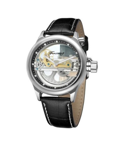 Купить Forsining 9418 Black-Silver