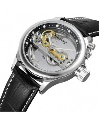 Купить Forsining 9418 Black-Silver