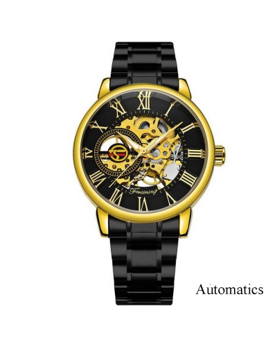Купити Forsining 8099A Black-Gold Metal