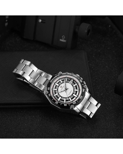 Купить Forsining 8279 Silver-Black-White