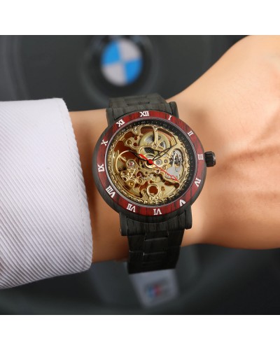 Купити Forsining 8277 Black-Red-Gold