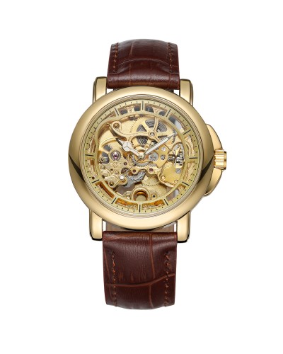 Купити Forsining 8156 Brown-Gold Купити Forsining 8156 Brown-Gold