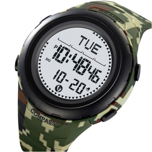 Купити Skmei 2166CMGN Army Green Camouflage
