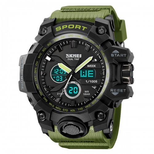 Купити Skmei 2197AG Army Green