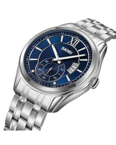 Купити Skmei 9319SIBU Silver-Blue