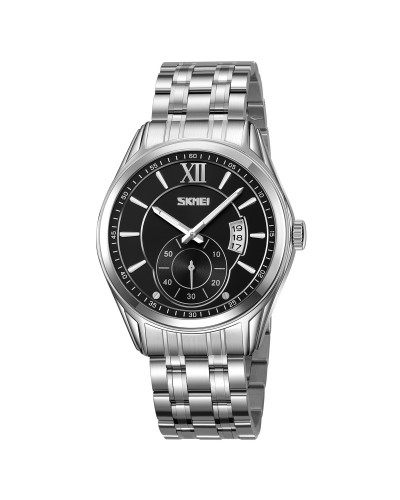 Купити Skmei 9319SIBK Silver-Black