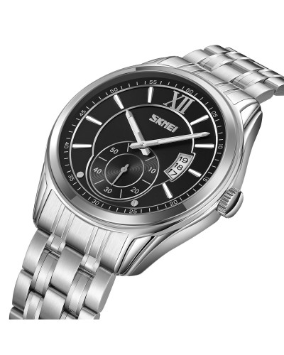 Купити Skmei 9319SIBK Silver-Black
