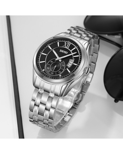 Купити Skmei 9319SIBK Silver-Black