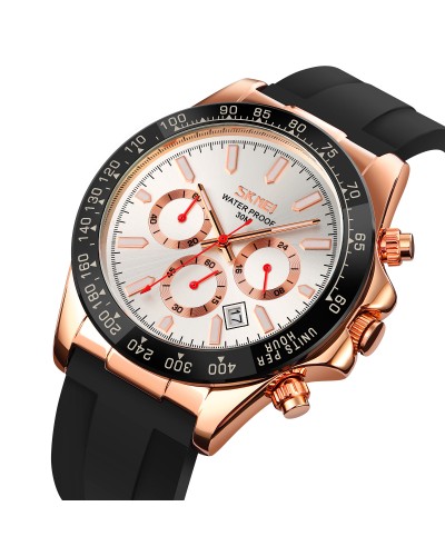 Купити Skmei 9275RGSI Rose Gold-Silver