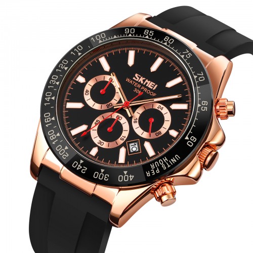 Купить Skmei 9275RGBK Rose Gold-Black