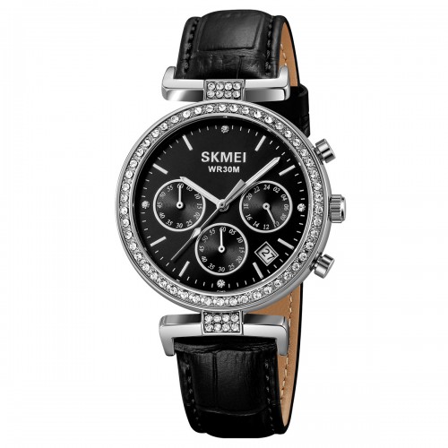 Купити Skmei 2089SIBK Silver-Black