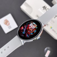 Розумний смарт-годинник Modfit Business Pro Grey зі сталевим корпусом та AMOLED дисплеєм