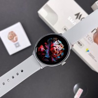 Розумний смарт-годинник Modfit Business Pro Grey зі сталевим корпусом та AMOLED дисплеєм