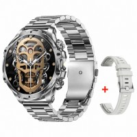 Розумний годинник Modfit Tactic Blaze Silver Steel з металевим ремінцем та захистом IP67