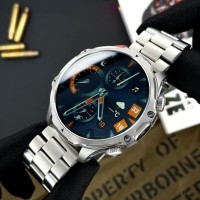 Розумний годинник Modfit Tactic Blaze Silver Steel з металевим ремінцем та захистом IP67