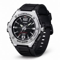 Чоловічий годинник Casio MWA-100H-1A — Спортивна модель 10 ATM з люмінесцентним покриттям