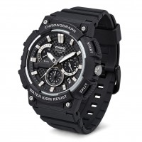 Чоловічий годинник Casio MCW-200H-1A — спортивний хронограф з водонепроникністю 10 ATM