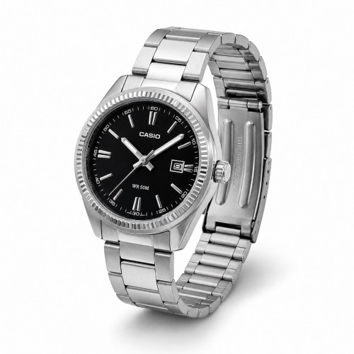 Купити Жіночий годинник Casio LTP-1302D-1A1 — Класична модель з мінеральним склом та сталевим браслетом