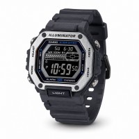Чоловічий годинник Casio MWD-110H-8B — Спортивна модель з водозахистом 10 ATM та електронним дисплеєм