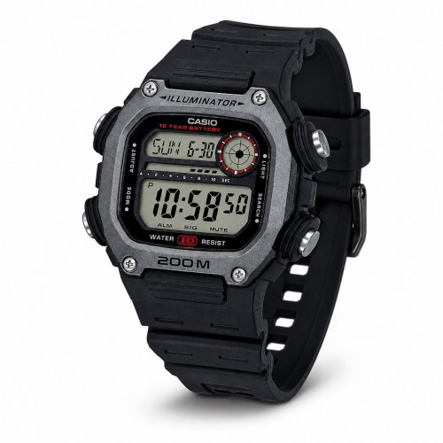 Купити Чоловічий годинник Casio DW-291H-1A — Спортивна модель з водозахистом 20 ATM та електронним циферблатом