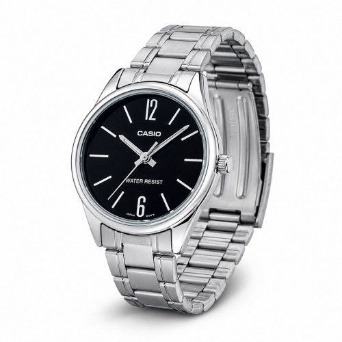 Купити Жіночий годинник Casio LTP-V005D-1B Класичний зі сталевим браслетом та мінеральним склом