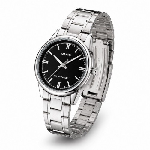 Купити Жіночий годинник Casio LTP-V005D-1A у класичному стилі, японський кварцовий механізм та сталевий браслет