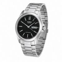 Чоловічий годинник Casio MTP-1239D-1A Classic з нержавіючої сталі та відображенням дати