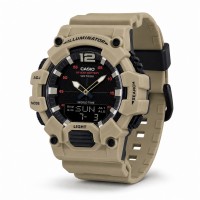 Чоловічий годинник Casio HDC-700-3A3 спортивний у піщаному кольорі з водозахистом 10 ATM