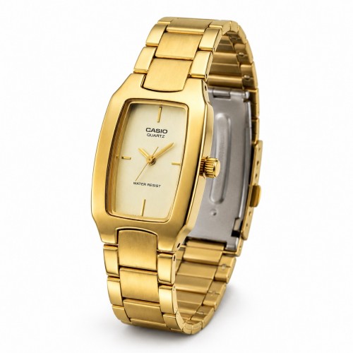 Купити Жіночий годинник Casio LTP-1165N-9C Classic з золотистим покриттям та мінеральним склом
