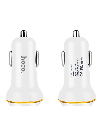 Купити АЗП Hoco Z1 2.1A (2USB-A)