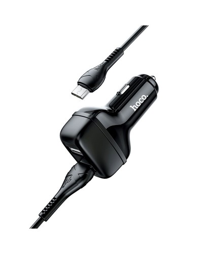 Купить АЗУ Hoco Z36 Leader 2.4A (2USB-A) + кабель USB to MicroUSB