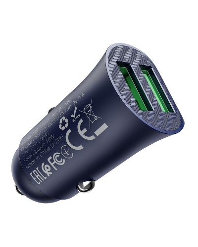 Купити АЗП Hoco Z39 Farsighted QC3.0 18W (2USB-A)