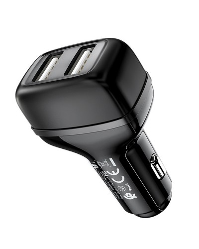 Купити АЗП Hoco Z36 Leader 2.4A (2USB-A)