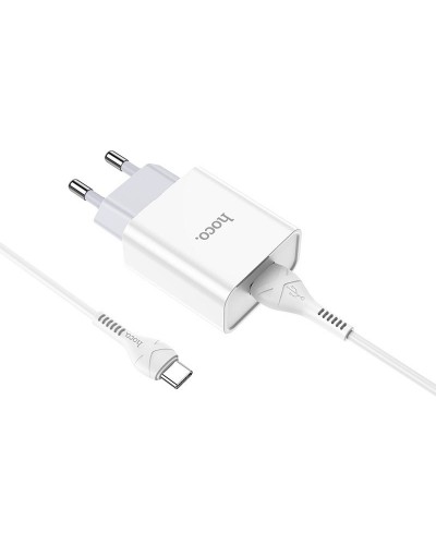 Купити МЗП Hoco C81A Asombroso 2.1A (1USB-A) + кабель USB to Type-C