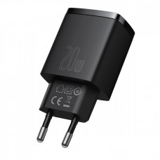 МЗП Baseus Compact Quick Charger 20W QC+PD (1USB-A/1C) (CCXJ-B)