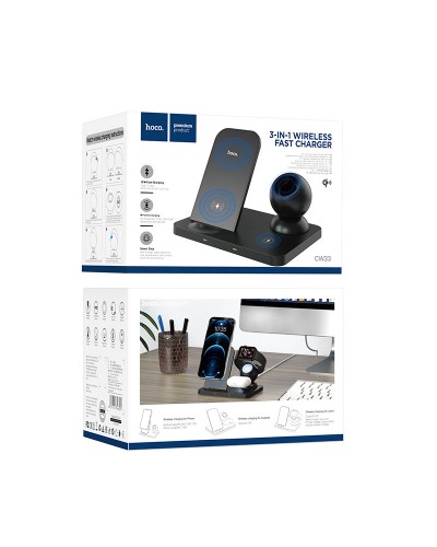Купить БЗУ Hoco CW33 Ultra Charge 3in1