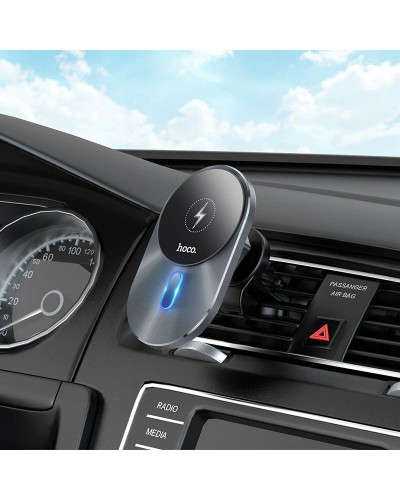 Купить Автодержатель с БЗУ Hoco CA91 магнитный (PD 15W)