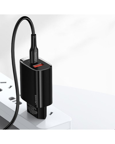 Купити МЗП Usams US-CC121 T35 QC3.0 + PD3.0 20W (1USB-A/1C)