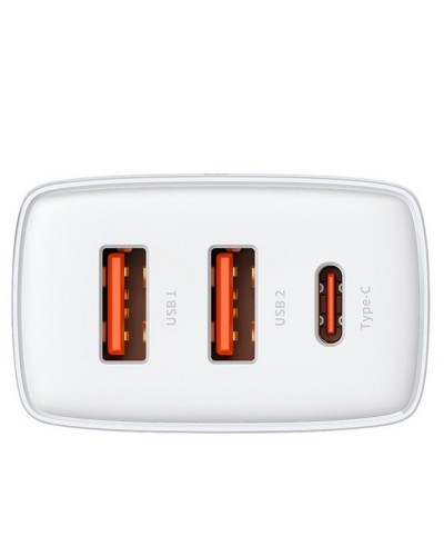 Купити МЗП Baseus Compact Quick Charger 30W QC+PD (2USB-A/1C) (CCXJ-E)
