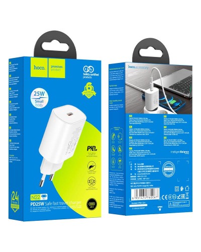 Купить СЗУ Hoco N22 Jetta PD25W (1USB-C)
