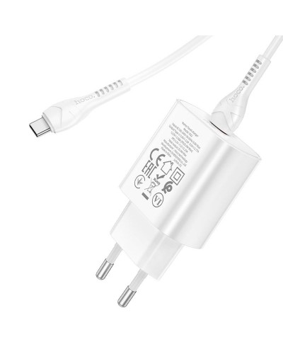 Купити МЗП Hoco N22 Jetta PD25W (1USB-C) + кабель Type-C to Type-C